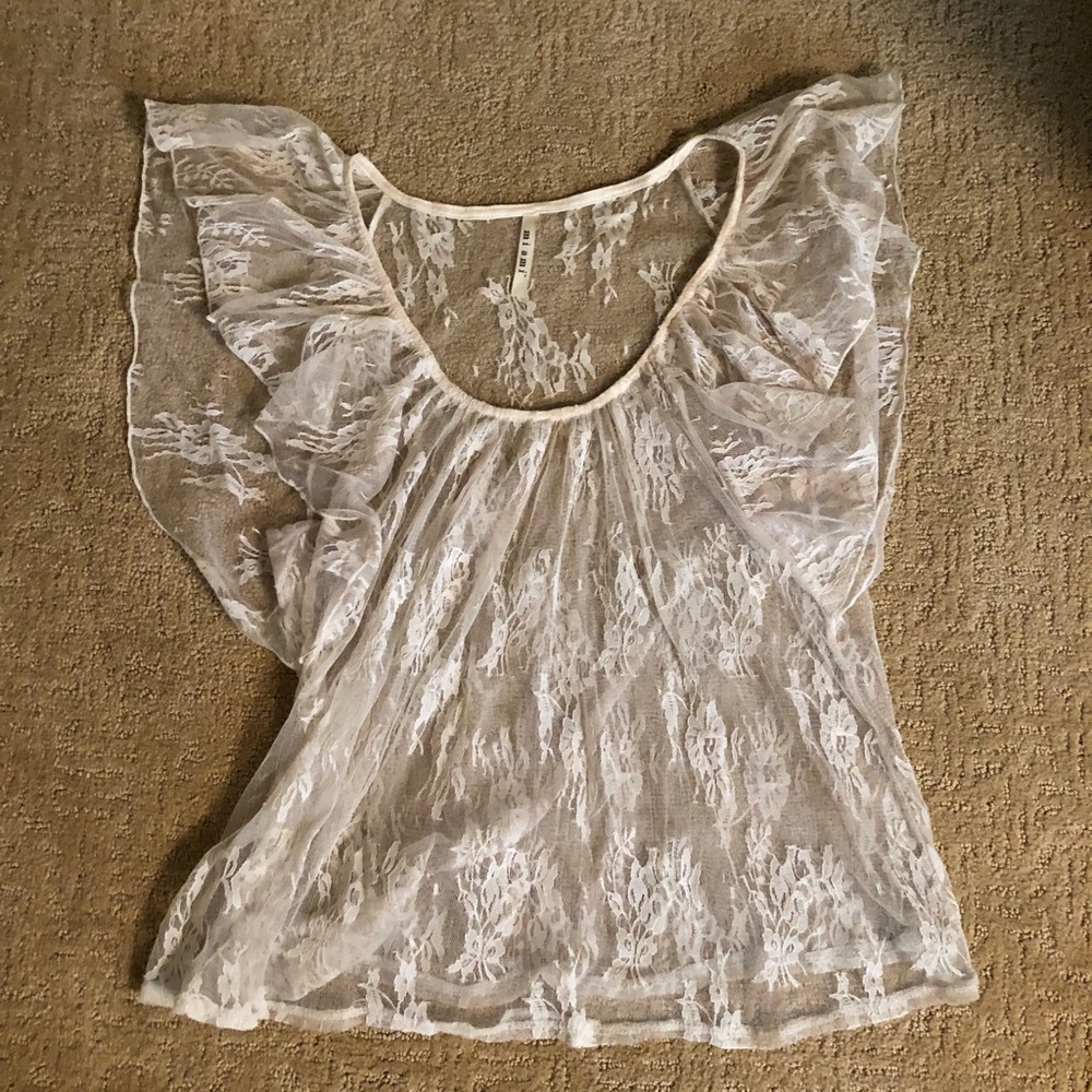 Lace shirt